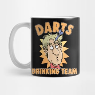 Dart Drinking Team Big Dart Player Dart Arrow Mug